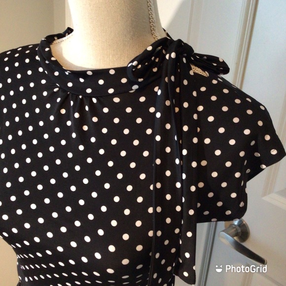 Folter Bridget Bombshell Dress in Polka Dot - EUC - Picture 5 of 8